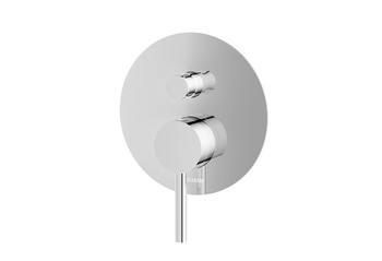 Bateria wannowo-prysznicowa z 2 wyjściami chrom
QW210A