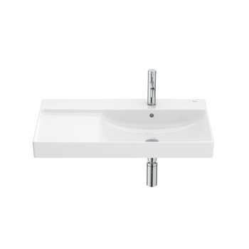 ONA Umywalka ścienna 80x46 cm PRAWA Supraglaze®