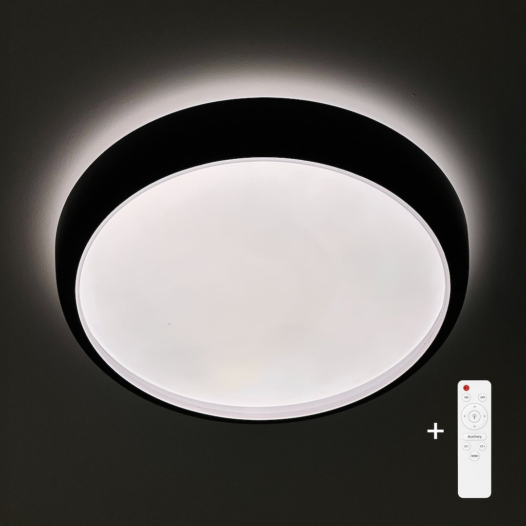 Plafon GEA BLACK 36W LED O390 mm