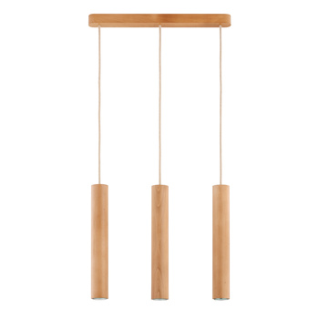 Listwa sufitowa ANAID 62284 z drewnianymi kloszami