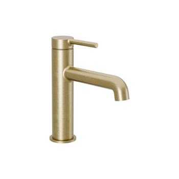 Delta PI bateria umywalkowa stojąca, złoty szczotkowany