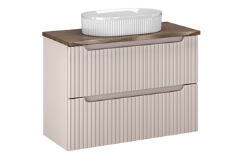 Zestaw meblowy 80cm z blatem i umywalką nablatową Beyond SET-NOC B NAT CASELLA 80CM UN BEYOND