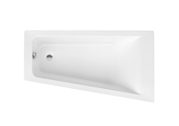 Wanna EASY Roca akrylowa asymetryczna,prawa 150x80 cm, biała A248406000
