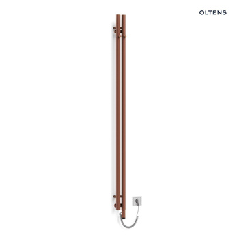 Oltens Stang (e) grzejnik elektryczny 180x9,5 cm miedź szczotkowana 55110610
