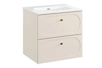 Zestaw mebli łazienkowych Donna Sand 60cm z umywalką meblową FLY – SET-DS 60CM UM FLY