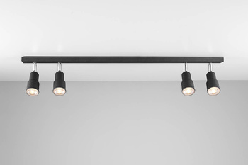 PLAFON ASPO 4 BLACK