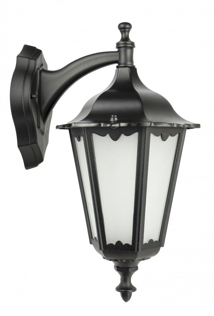 Klasyczna lampa kinkietowa do ogrodu 60W d czarny RETRO CLASSIC 3012/1/D Su-Ma