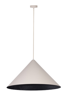 Lampa wisząca Vesuvio beżowo/czarna 3xE27 (70cm)