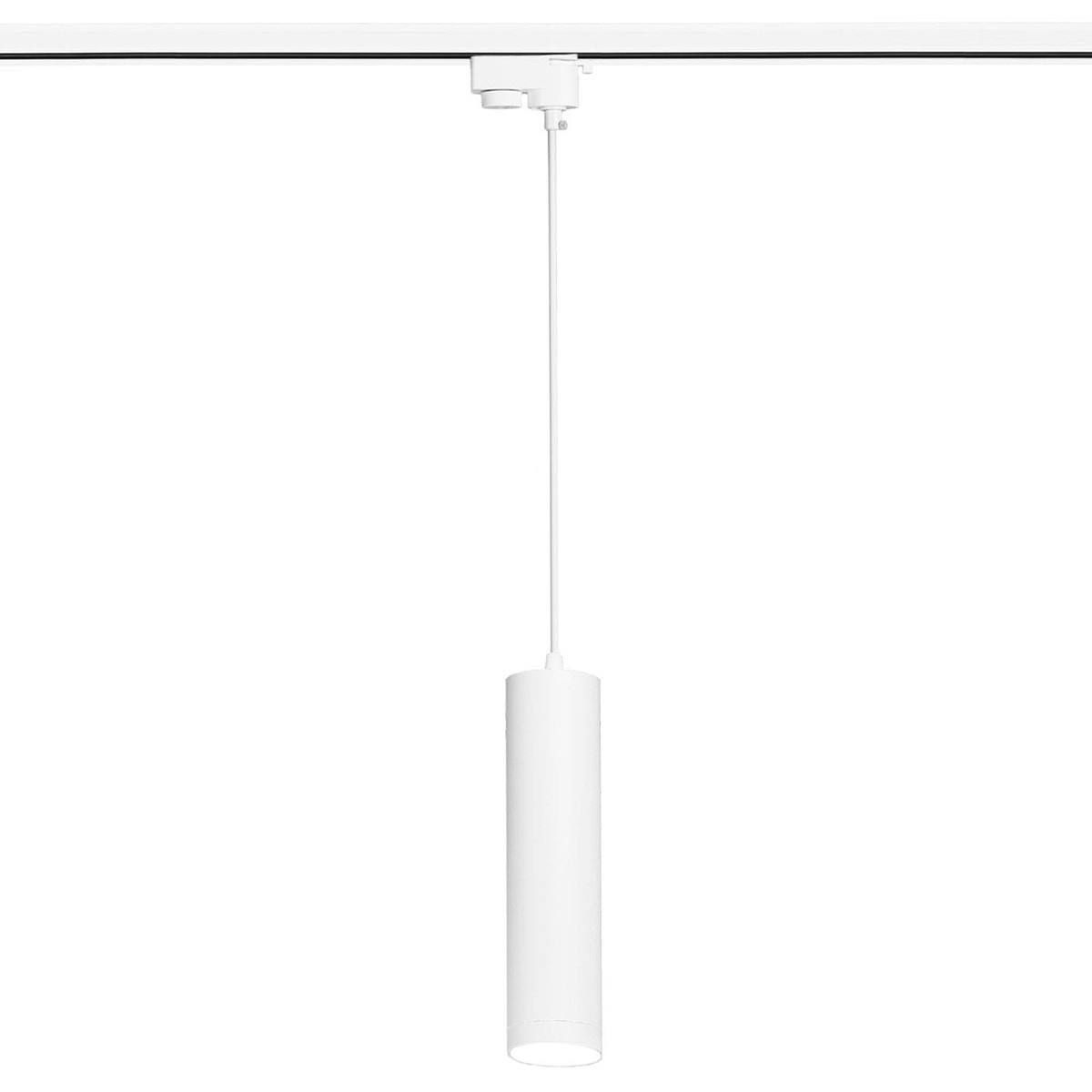 Lampa wisząca do szynoprzewodu Snow 1F biała 1xGU10