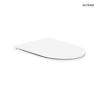 Oltens Jog Kort Ovan Slim deska sedesowa wolnoopadająca biała 45114000