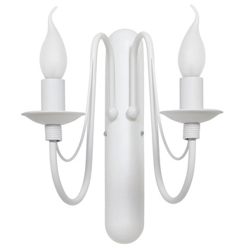 KINKIET RÓŻA 2 WHITE