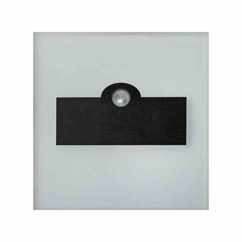 Oprawa schodowa LUMI BLACK Barwa Neutralna 4000K 12V z czujnikiem ruchu