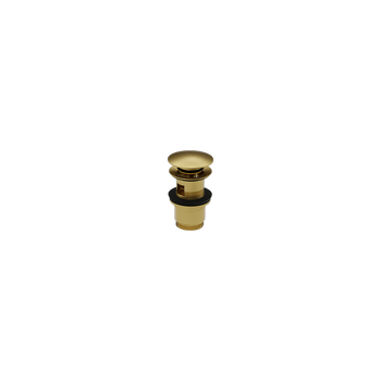 Korek click-clack z przelewem Orion Brushed Gold