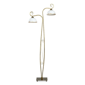 Lampa podłogowa skandynawska 2 duże klosze 60W 160cm 149/LP2 WIVARA LP2