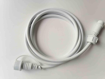 Kabel zasilający/przedłużacz BIAŁY do GIRLANDY 2m