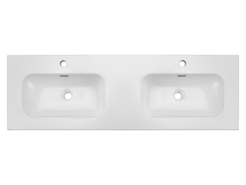 Umywalka meblowa dwukomorowa 140cm FLY 140D DP ( E-8073-140D )