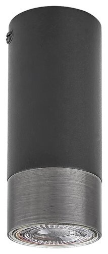 5074 Zircon Lampa sufitowa IP20 czarny mat GU10 1X MAX 5W