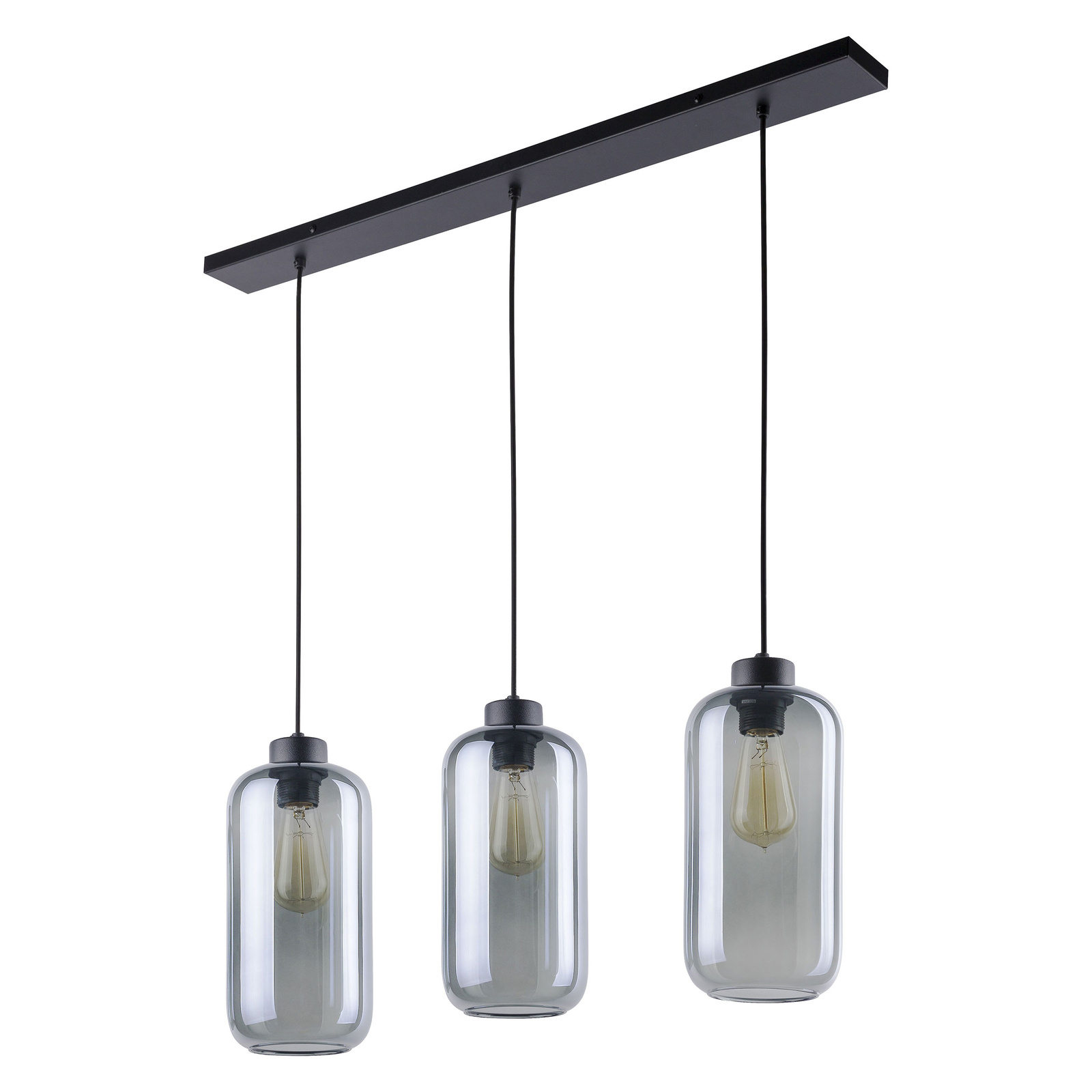 Rustykalna lampa LOFT 3xE27 grafitowy MARCO 2078 TK Lighting