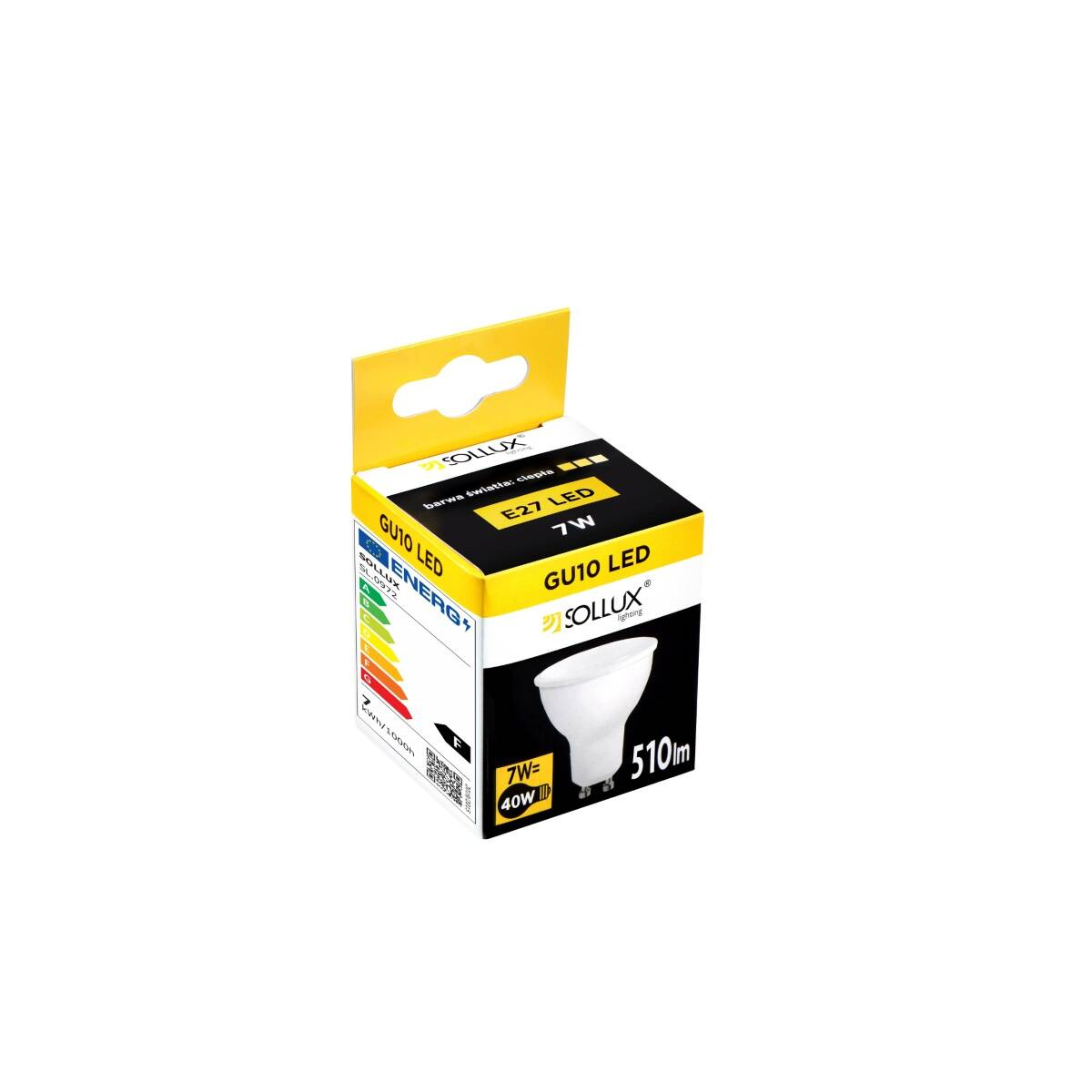 arwka LED GU10 3000K 7W 510lm