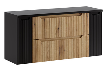 Zestaw meblowy 120cm z blatem set-noce b black 120cm s