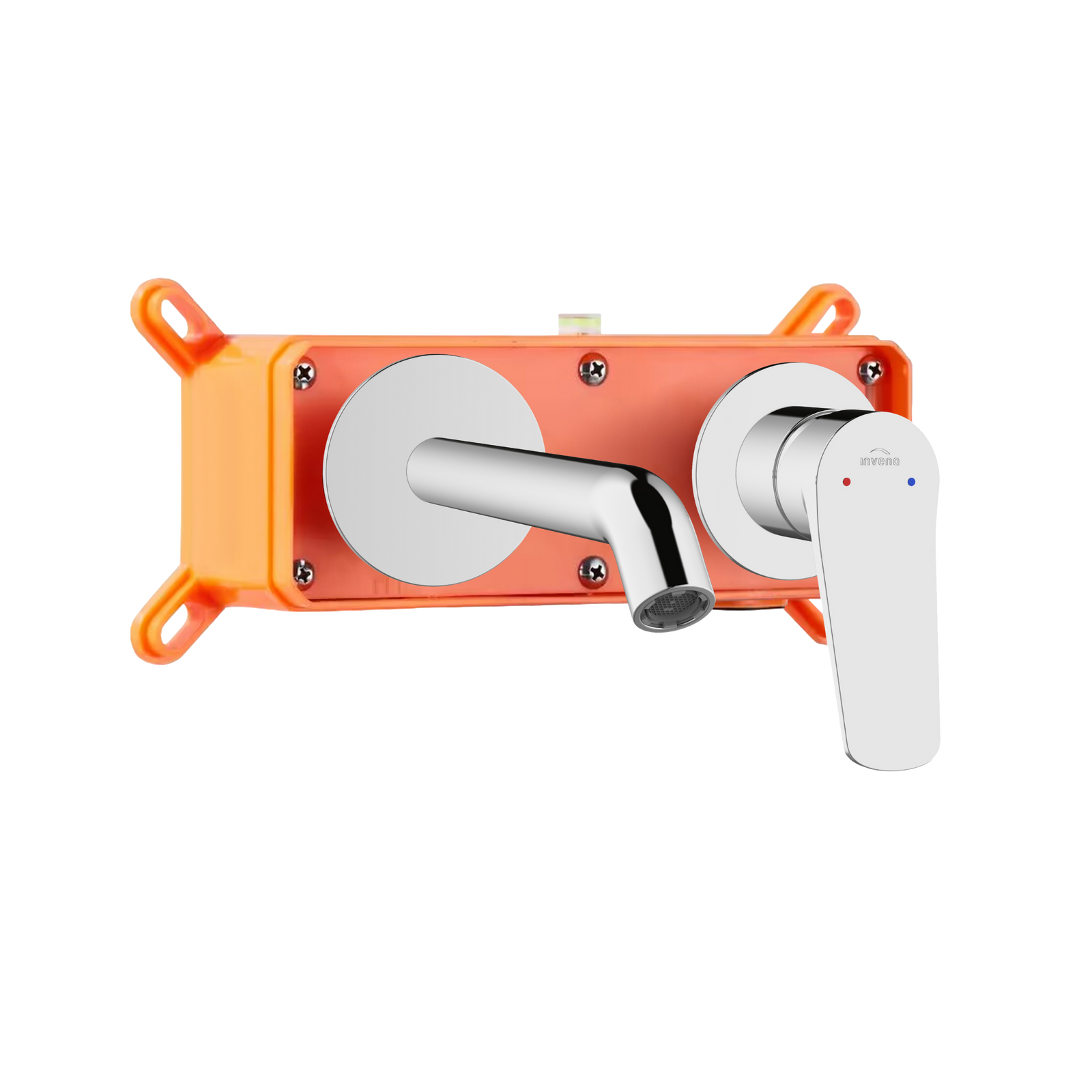 BATERIA UMYWALKOWA PODTYNKOWA ALONIA INVENA TREND, CHROM