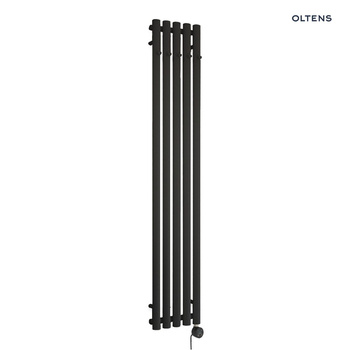 Oltens Stang (e) grzejnik łazienkowy elektryczny 150x26 cm czarny 55121300