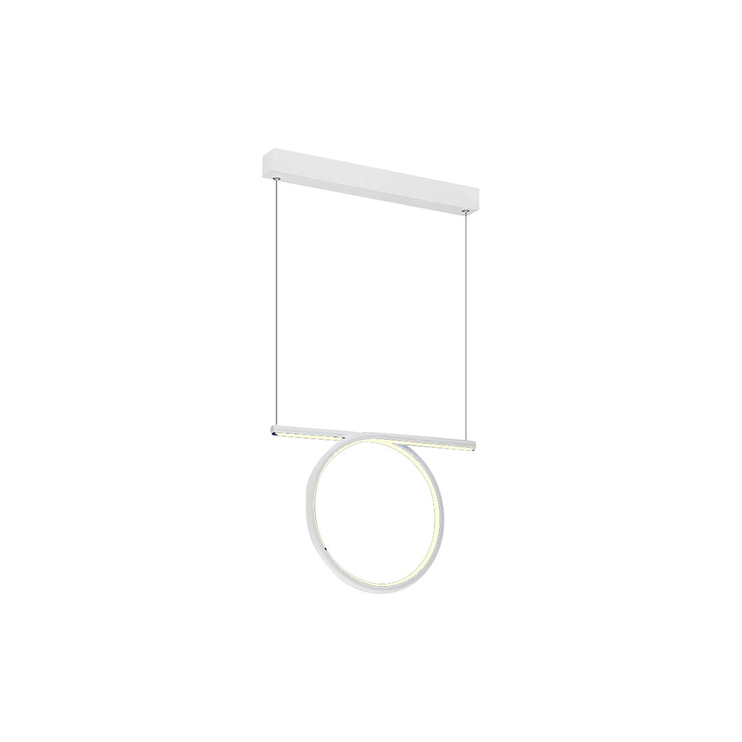 LAMPA WISZCA LOOP WHITE 20W LED