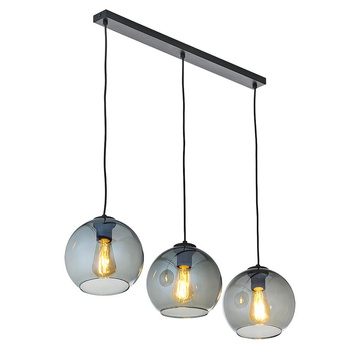 Lampa wisząca 3 kule E27 grafitowy CUBUS 2818 TK Lighting