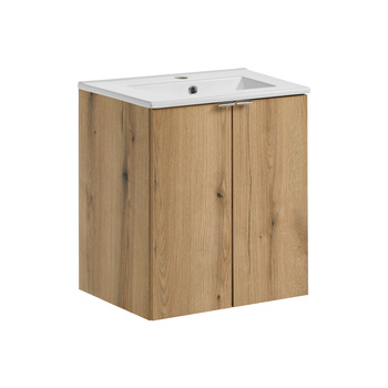 Zestaw mebli łazienkowych Nova Oak 50cm z umywalką meblową Dance – set-noa 50cm d dance