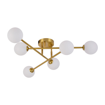 Lampa sufitowa Dorado złota 6xG9