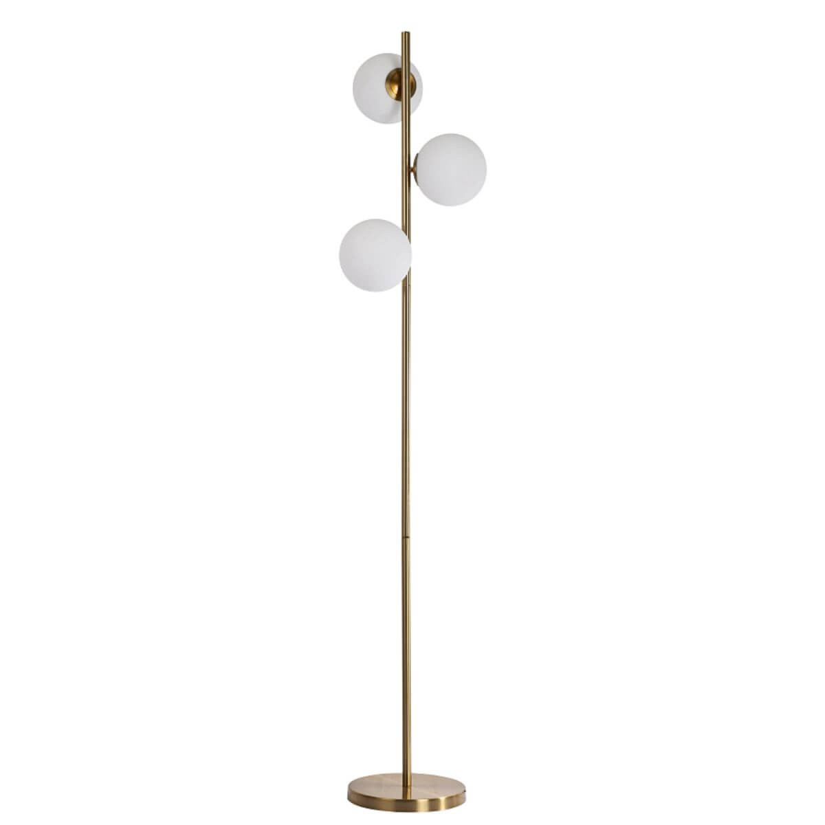 Lampa podłogowa Dorado złota 3xE14