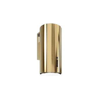 Elegancki okap przyścienny GLOBALO Heweno 39.3 Złoty