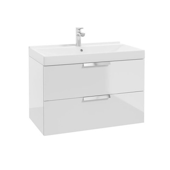 Szafka pod umywalkę Defra Faro D80 wisząca 80x40x50 cm Biały 001-D-08018