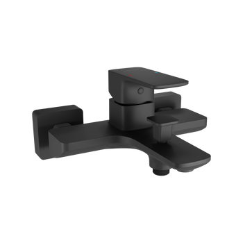 Keria bateria wannowo-prysznicowa, czarny mat