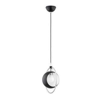 Owalna lampa wisząca OLIMPIA 61206 CZARNA