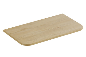 Blat łazienkowy Dąb Cremona 80.4 cm – Ovalia Cremona OVALIA CREMONA 89-80-46 M | Comad