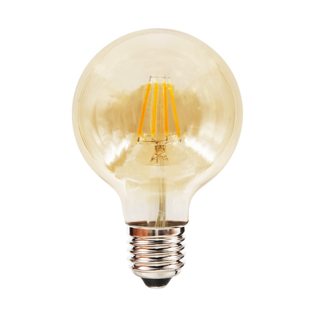 arwka Filamentowa LED 6W G80 E27 2700K Amber