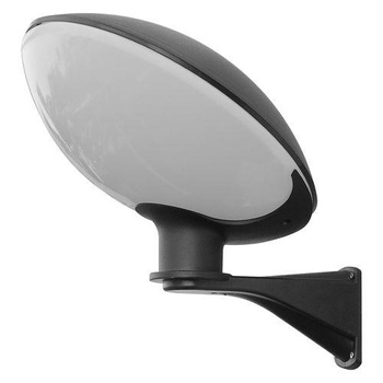 Kinkiet ogrodowy nowoczesny na żarówkę 100W E27 czarny TAO K Su-Ma