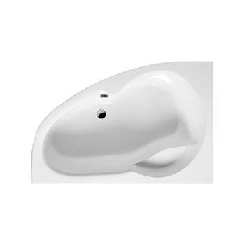 Newa Plus wanna narożna 150x95 cm lewa, biały połysk