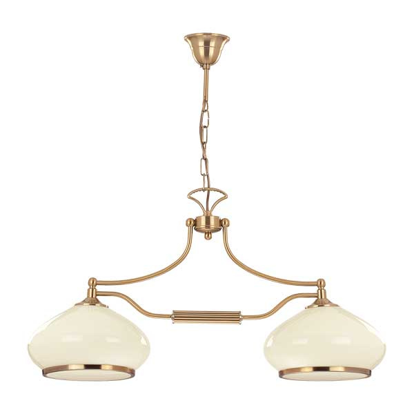 Gustowna lampa 2-punktowa ASTORIA 3421 ZŁOTA