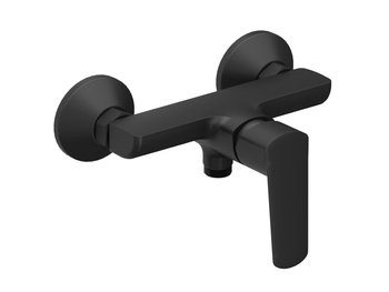 Bateria prysznicowa naścienna Ravak Life LF 032.20 czarna X070480