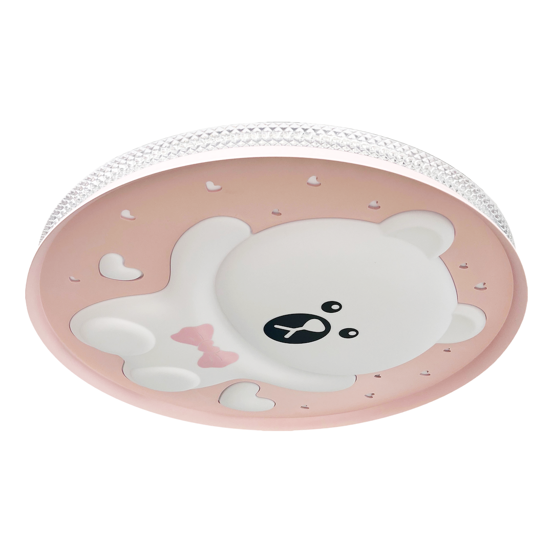 Plafoniera BEAR PINK 34W LED O490 mm