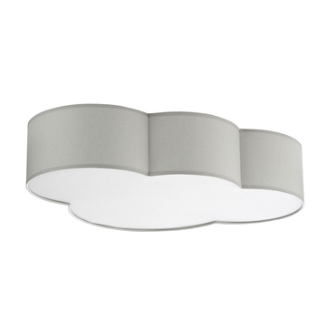 Lampa sufitowa plafon oprawa chmurka 15W 4xE27 szary CLOUD 3145 TK Lighting