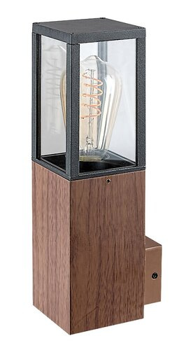7195 Wales Zewnętrzna lampa ścienna IP44 dąb E27 1x MAX 60