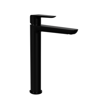 Clever 2.0 bateria umywalkowa stojąca wysoka, czarny soft