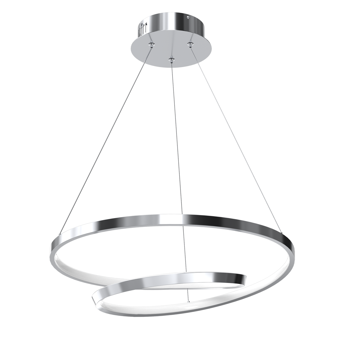 Lampa wiszca LUCERO CHROME 48W LED