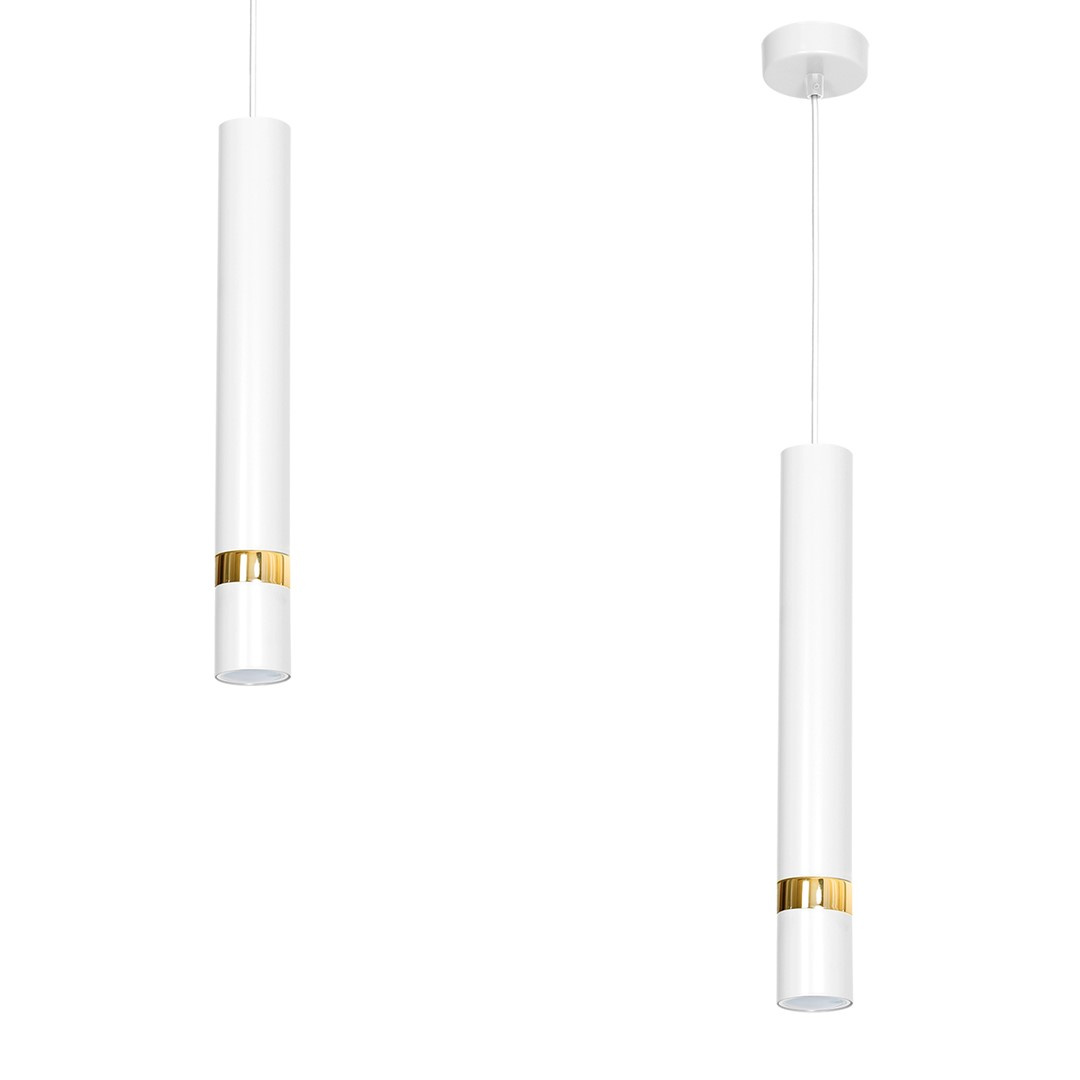 Lampa wiszca JOKER WHITE/GOLD 1xGU10