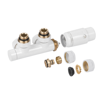 ZESTAW DO DOLNEGO PODŁ.ZESPOLONY TYPU DUOPLEX Z BLOKADĄ BIAŁY PROV