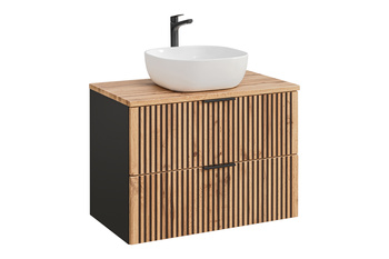 Zestaw mebli łazienkowych Xilo 80cm z umywalką nablatową – SET-XIL B 80CM UN.6252