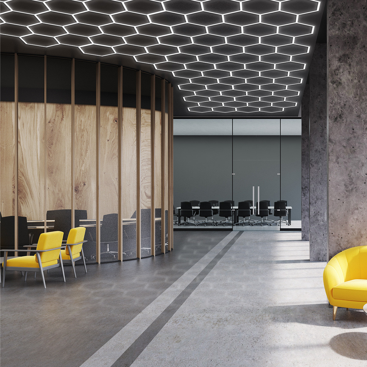 Plafon Geometric System 3 New LED 4000K